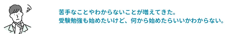 受験勉強を始めたいけど、何から始めたらいいか分からない