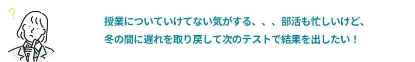 授業についていけてない気がする、、、