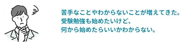 受験勉強を始めたいけど、何から始めたらいいか分からない